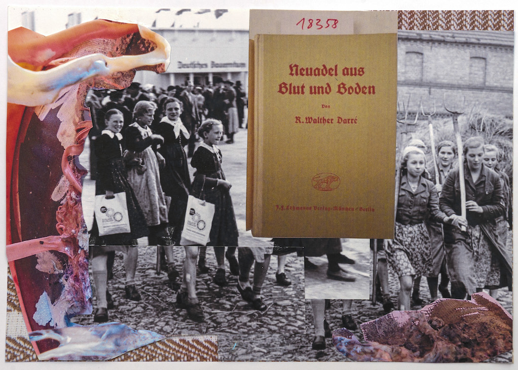 Auszug aus dem Künstlerbuch 'Martha my Dear?'